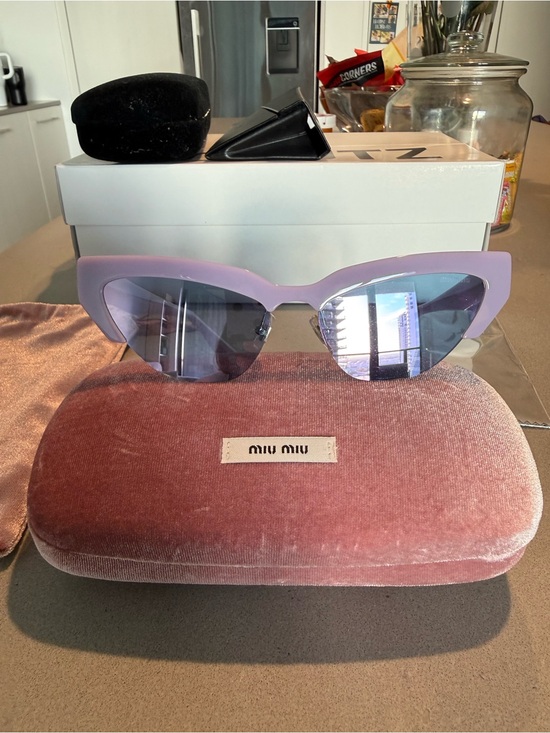 Miu Miu Accessories - Miu Miu Catwalk Sunglasses Periwinkle Rose